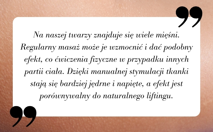 Co dają regularne masaże twarzy? Stymulacja mięśni twarzy jako sposób na jędrną skórę